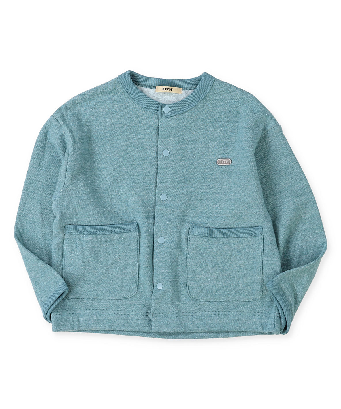 Melange Double Cloth Cardigan