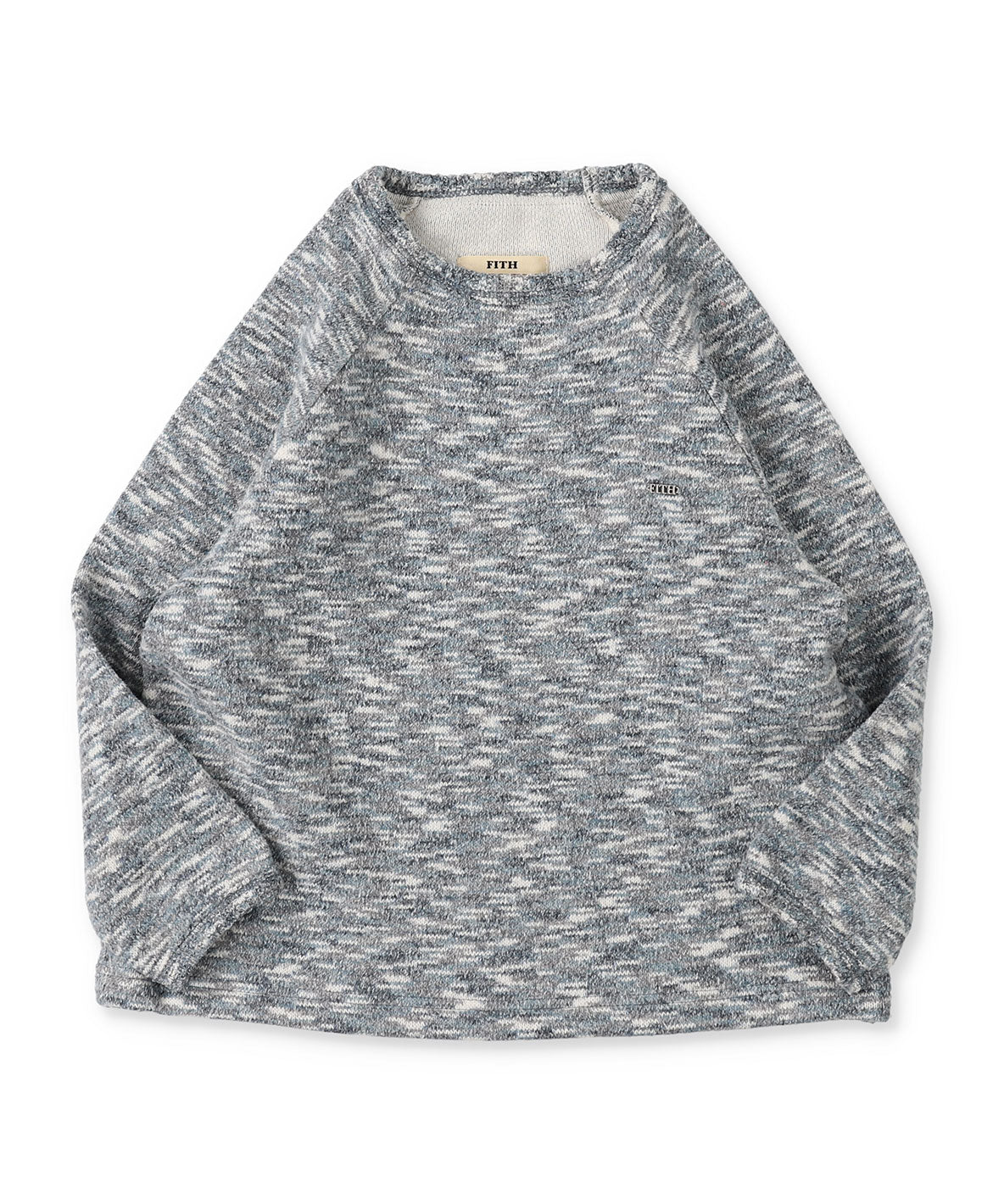 Double Cloth Mockneck Tee