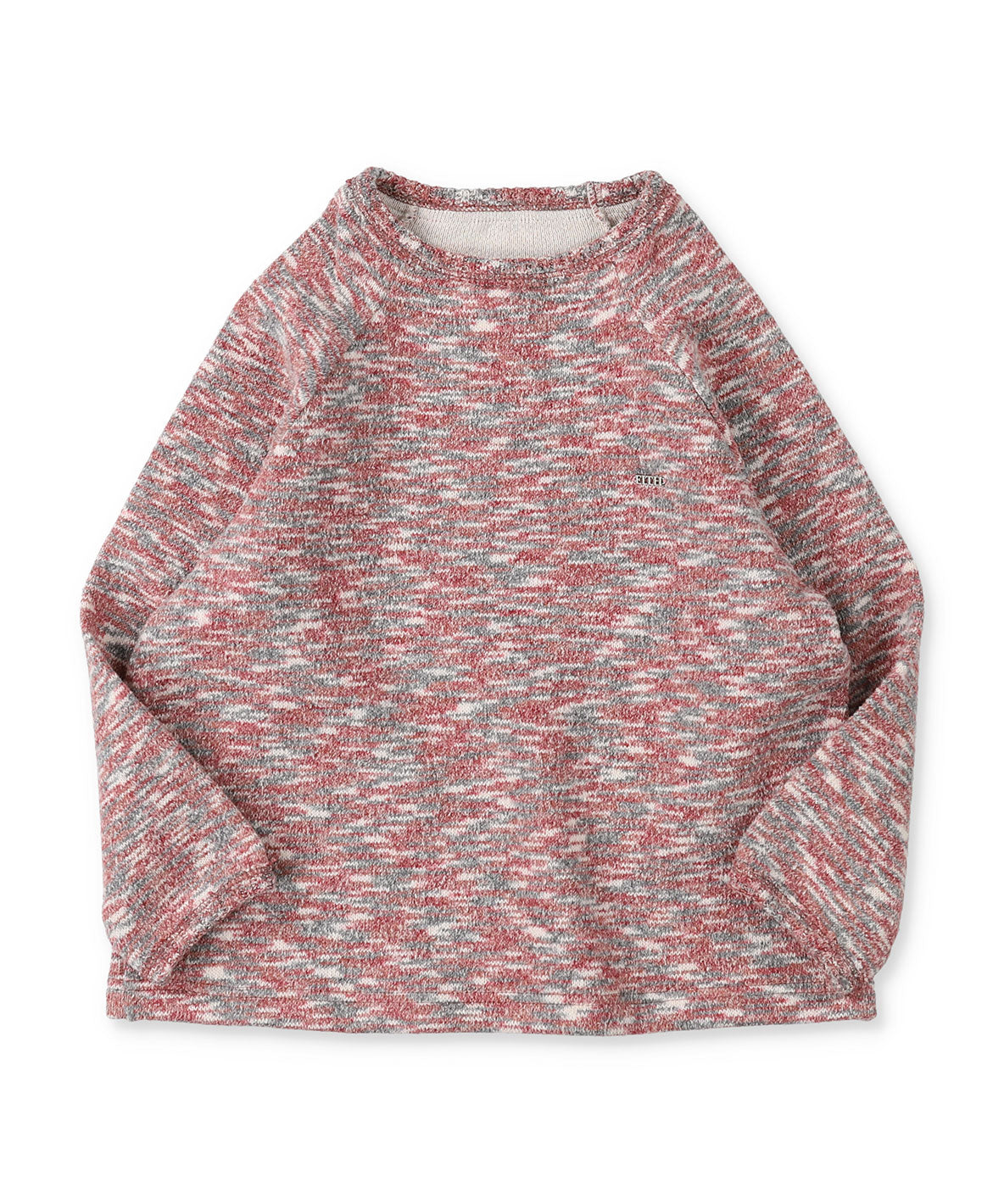 Double Cloth Mockneck Tee