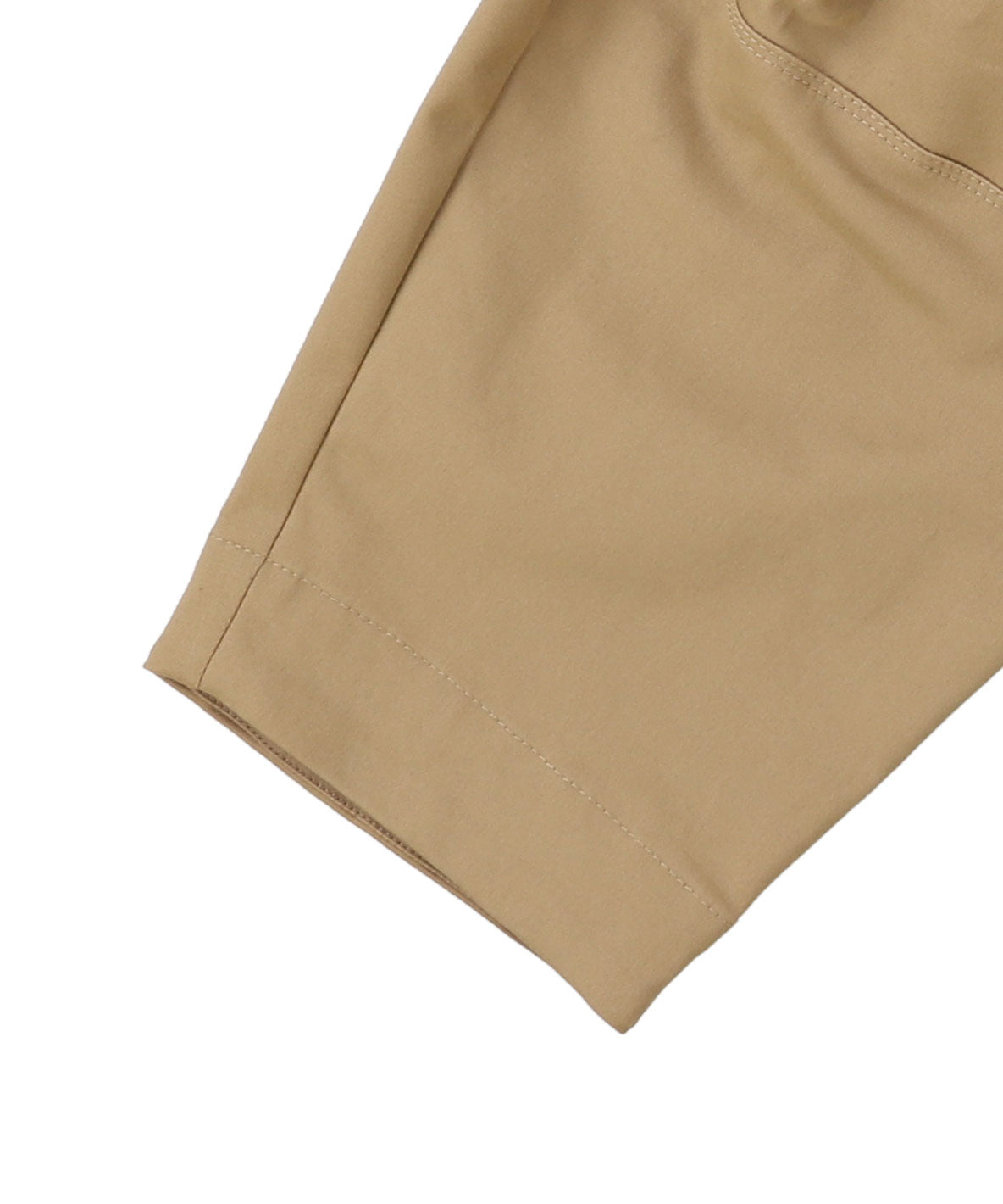 Peach Serge Tuck Pants