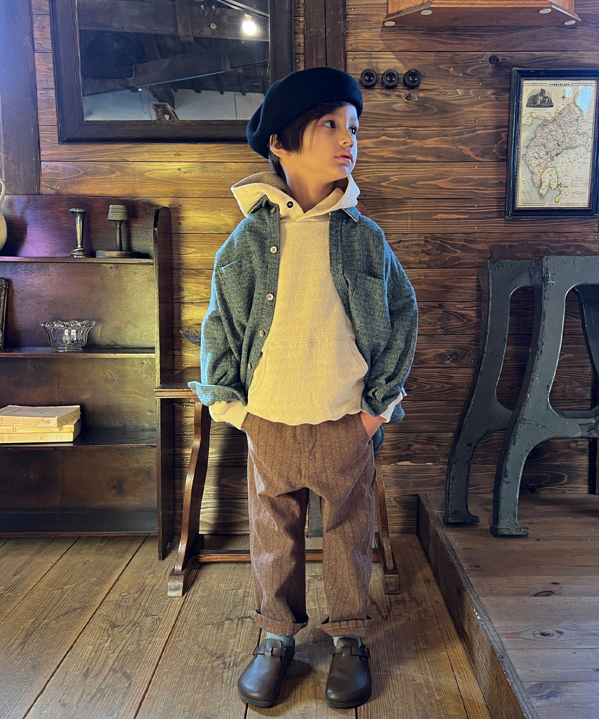 Jazz Nep Herringbone Painter Pants