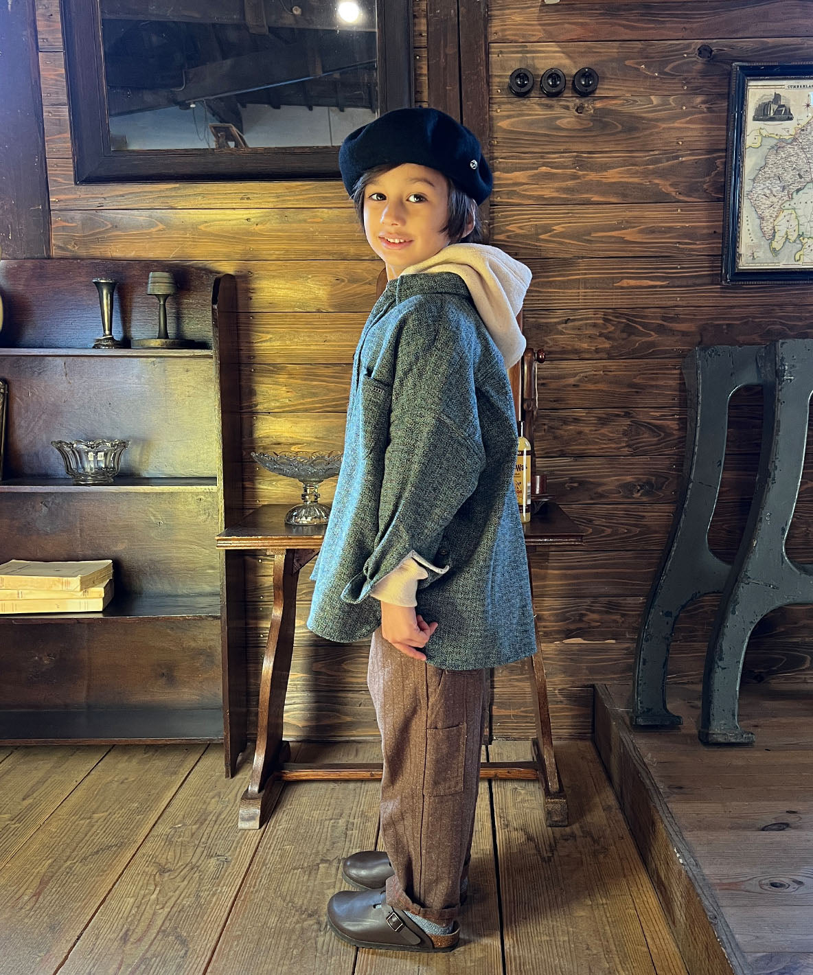 Jazz Nep Herringbone Painter Pants