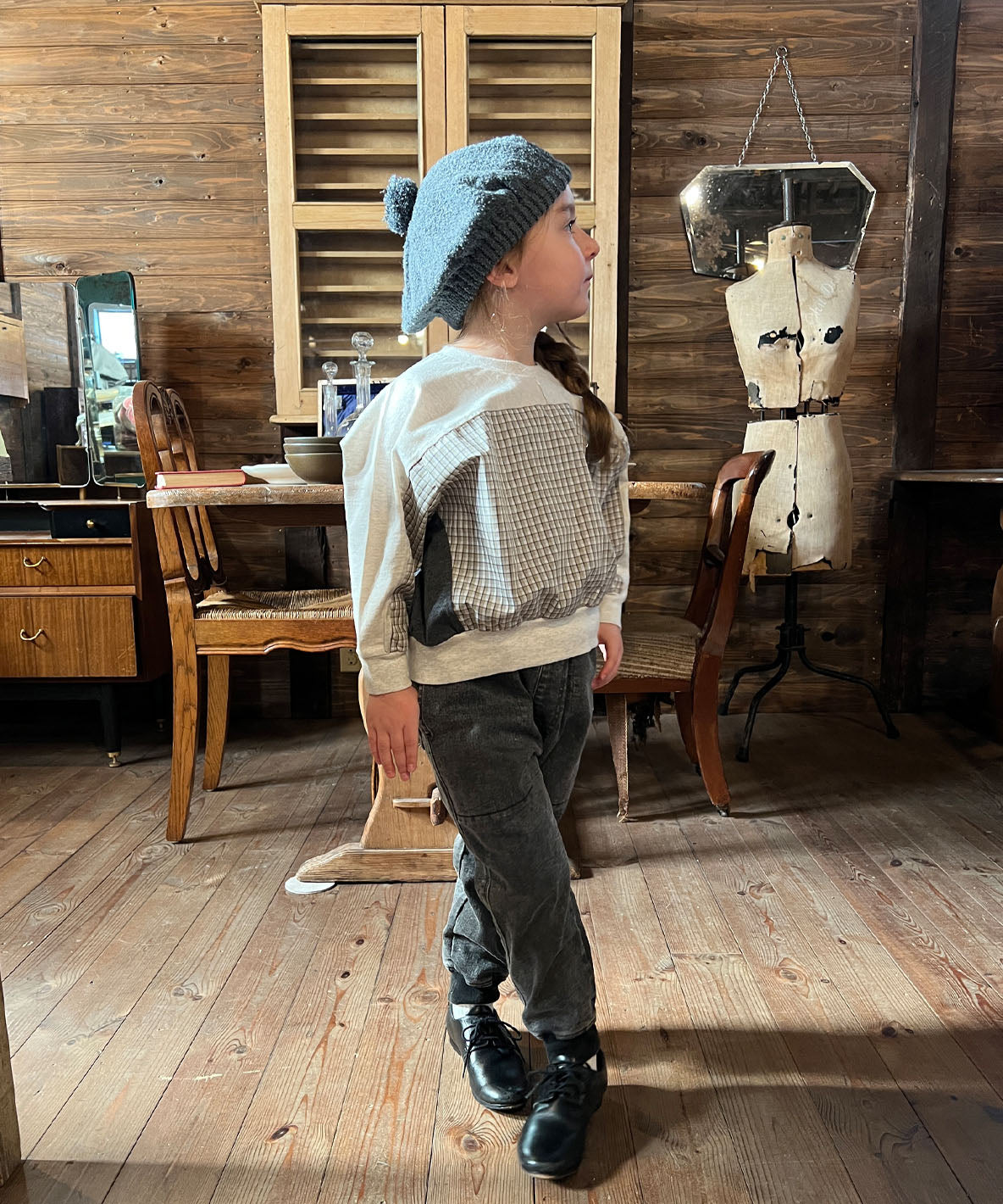 Stretchy Denim Pants