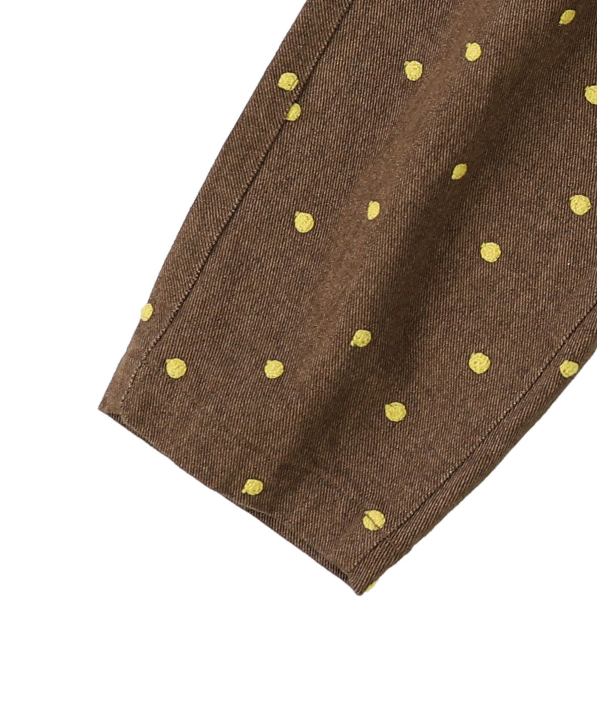 Embroidered Dot Pants
