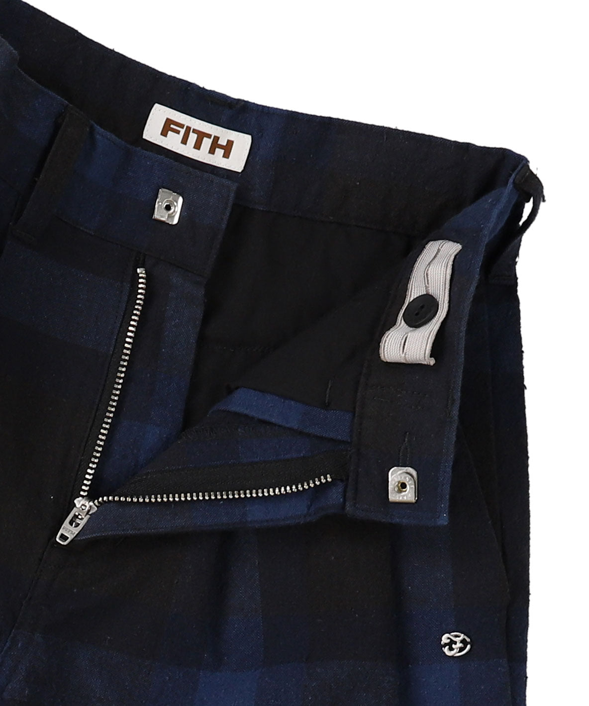 Cotton Nep Plaid Pants