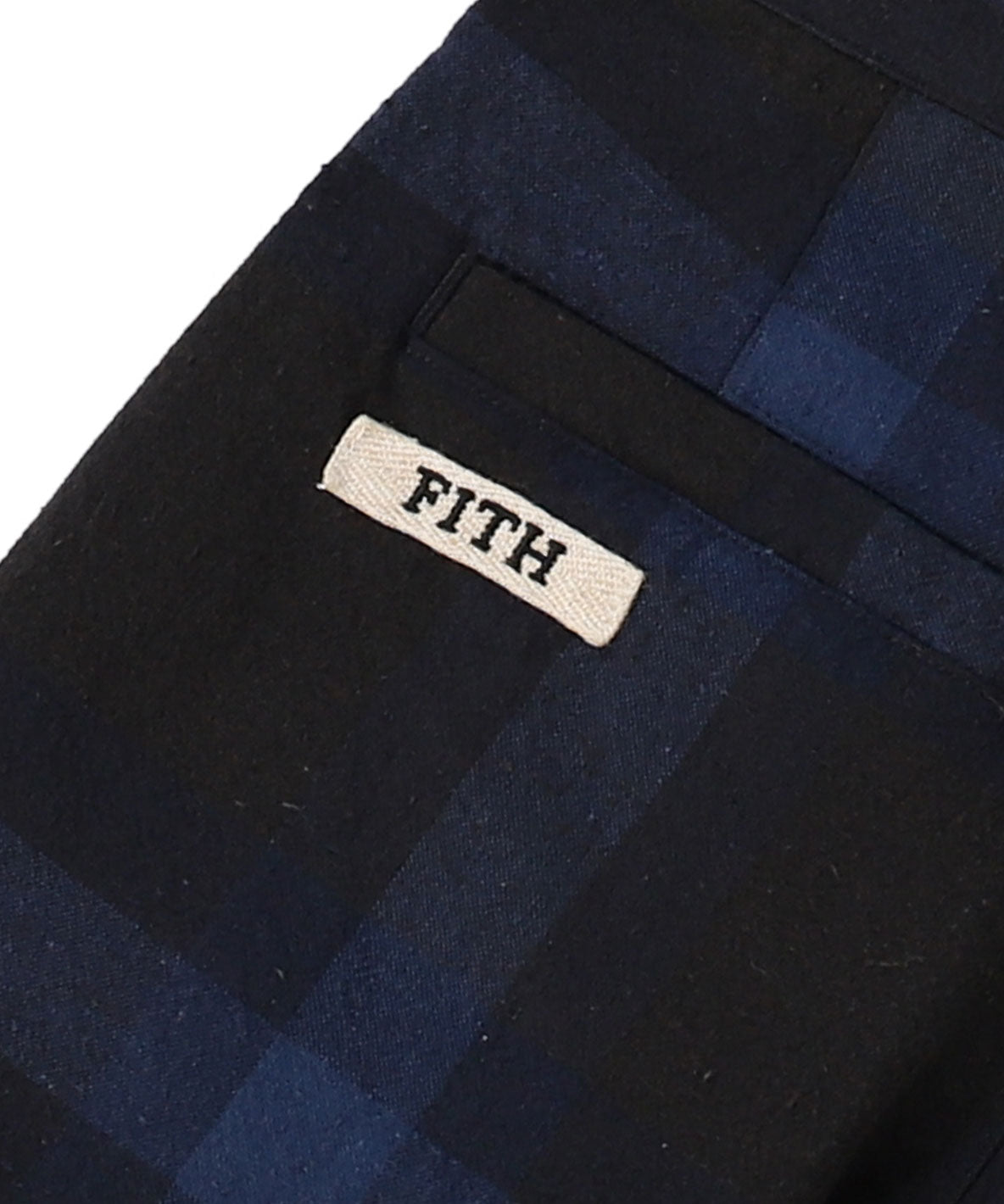 Cotton Nep Plaid Pants