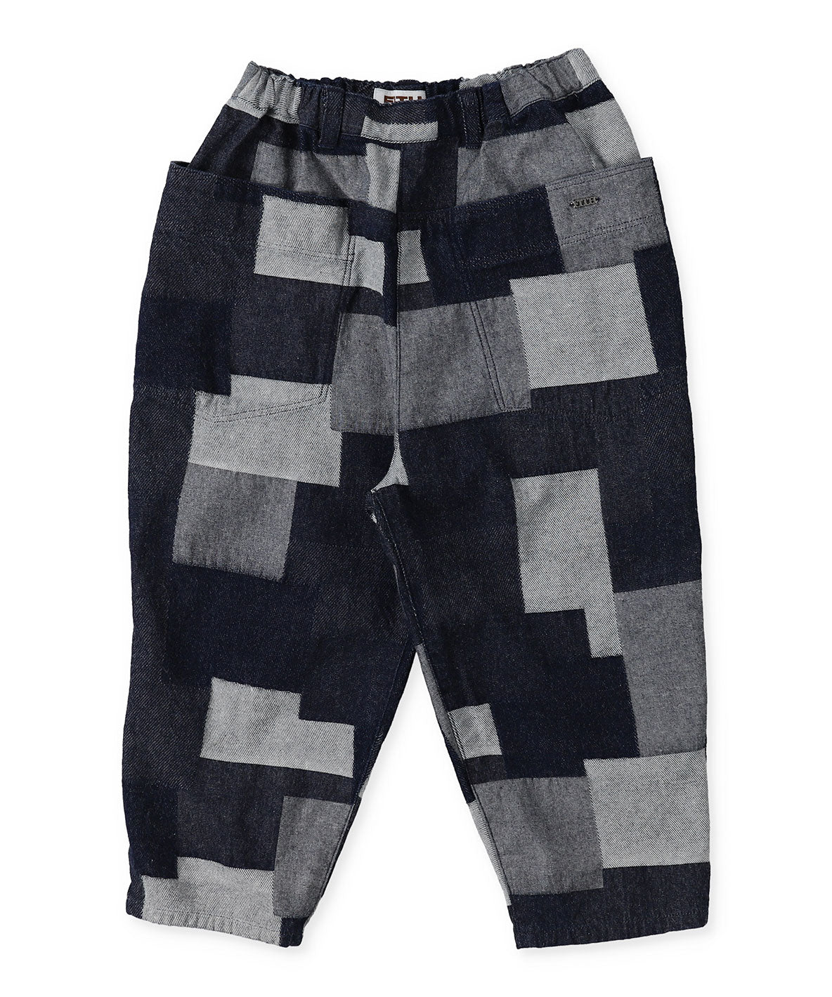 Patchwork Denim Pants