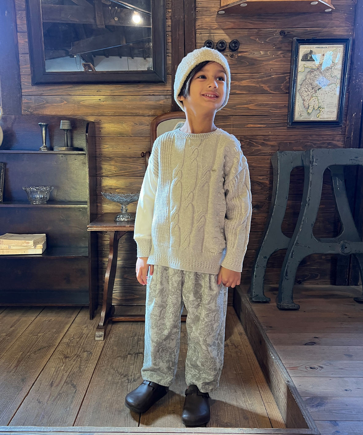 Botanical Corduroy Pants