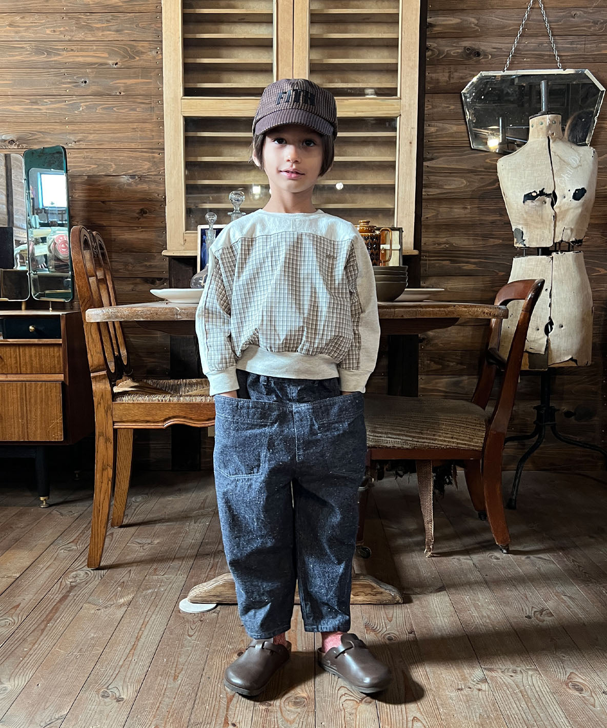 Side Pocket Denim Pants