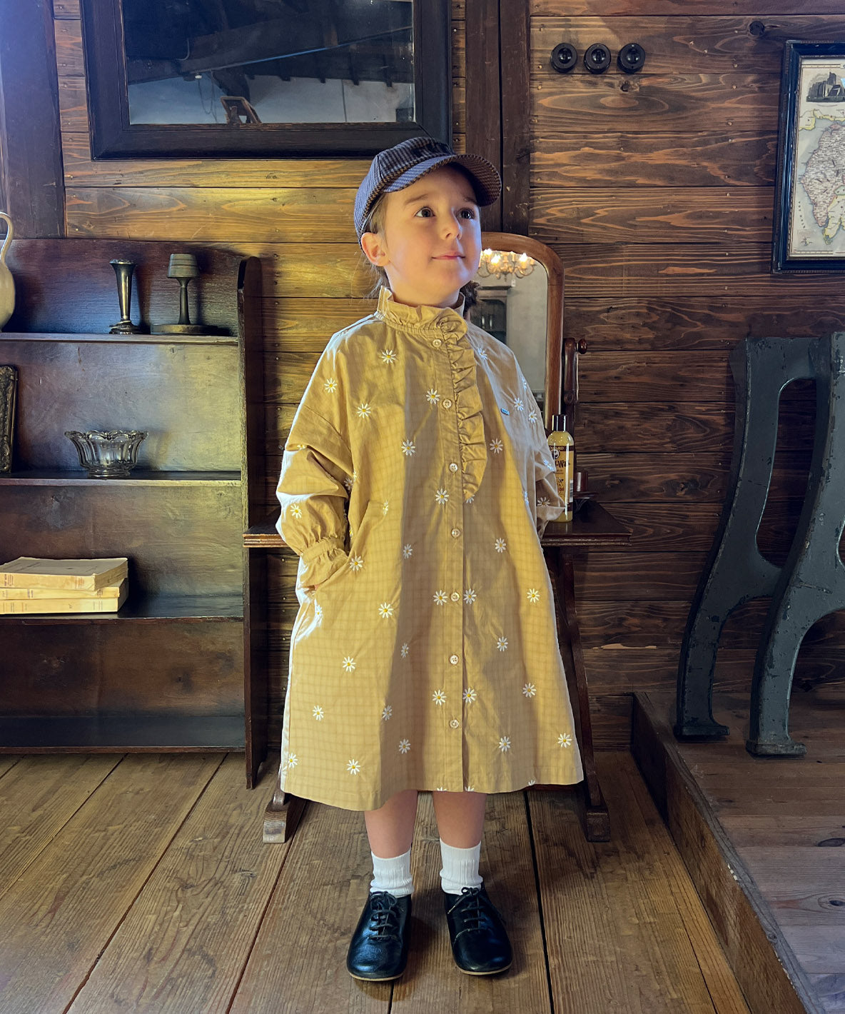 Floral Embroidery Dress