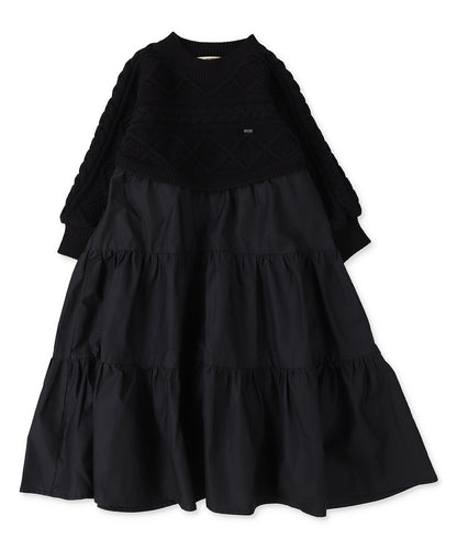 Docking Tiered Dress