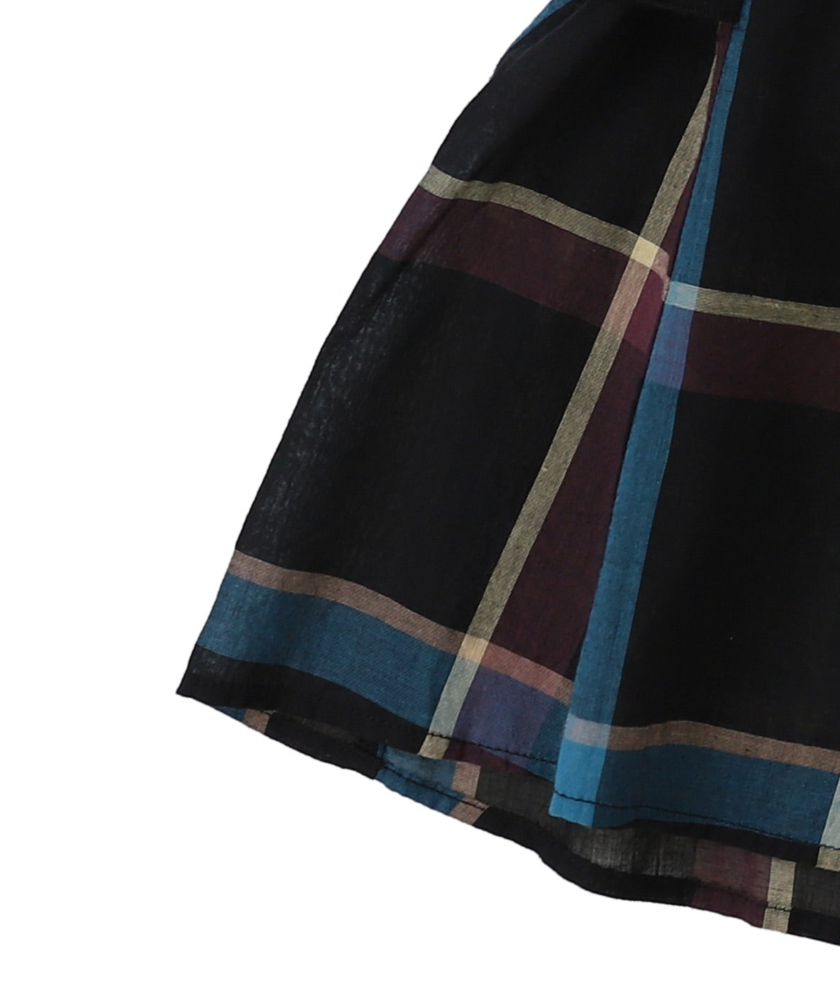 Cotton Linen Ruffled Blouse