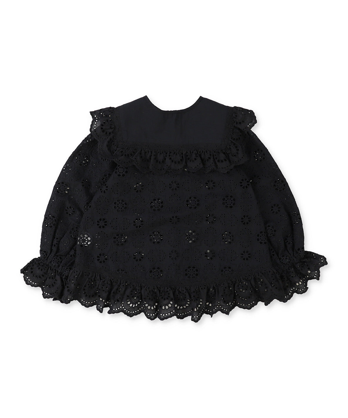 Cutwork Collar Blouse
