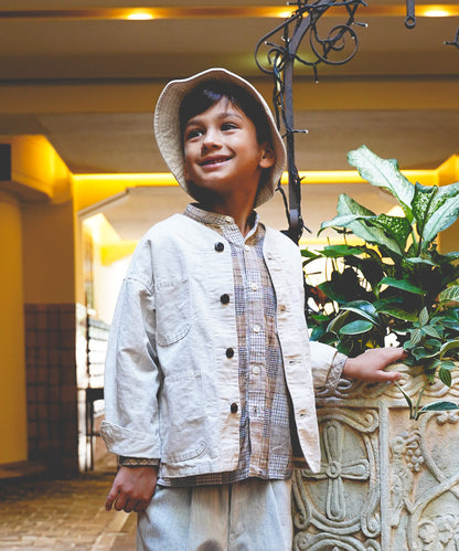 Cotton Linen Weather Cloth L/S Jacket