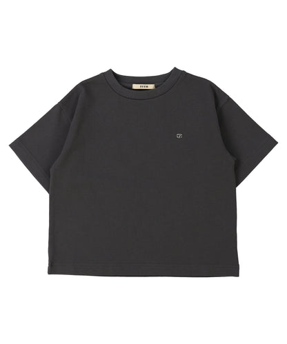 Smooth Cotton Jersey Back Logo Tee