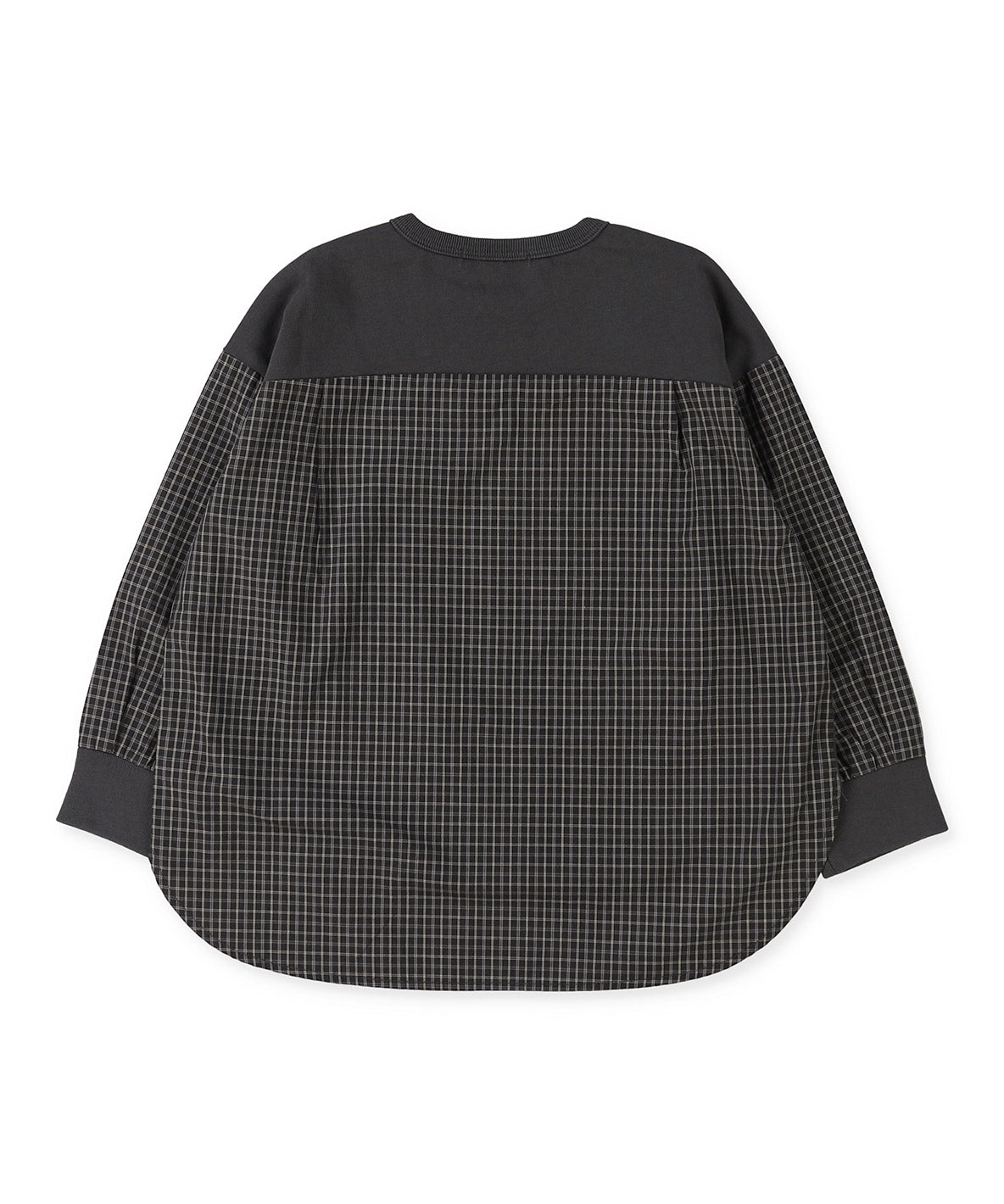 Smooth Cotton Jersey and Striped L/S Tee