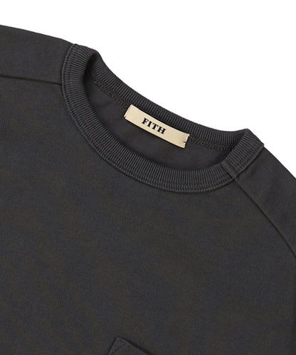 Smooth Cotton Jersey and Striped L/S Tee