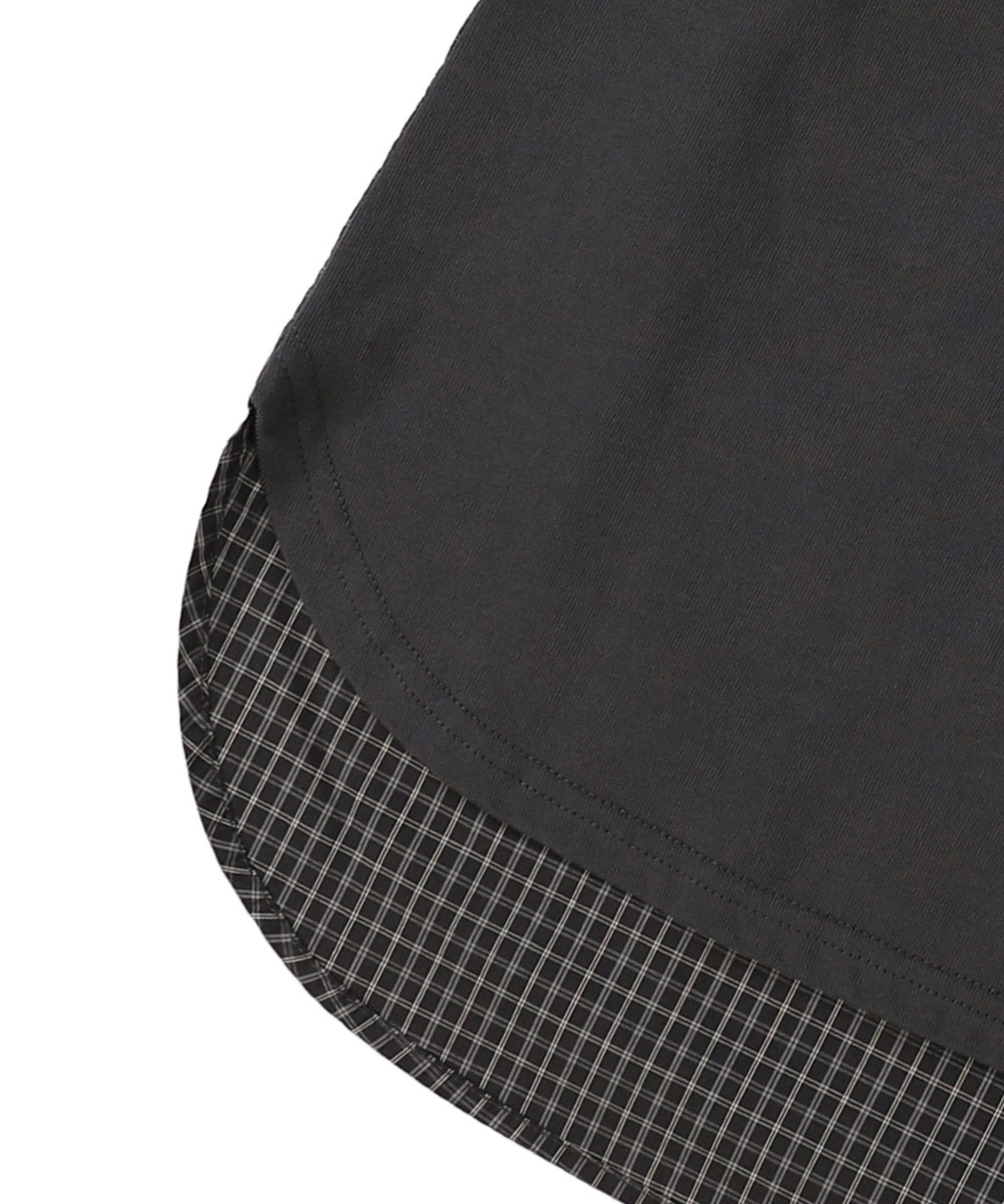 Smooth Cotton Jersey and Striped L/S Tee