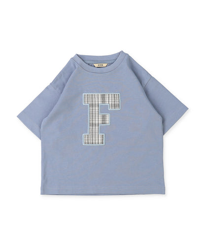Smooth Cotton Jersey F Logo Tee