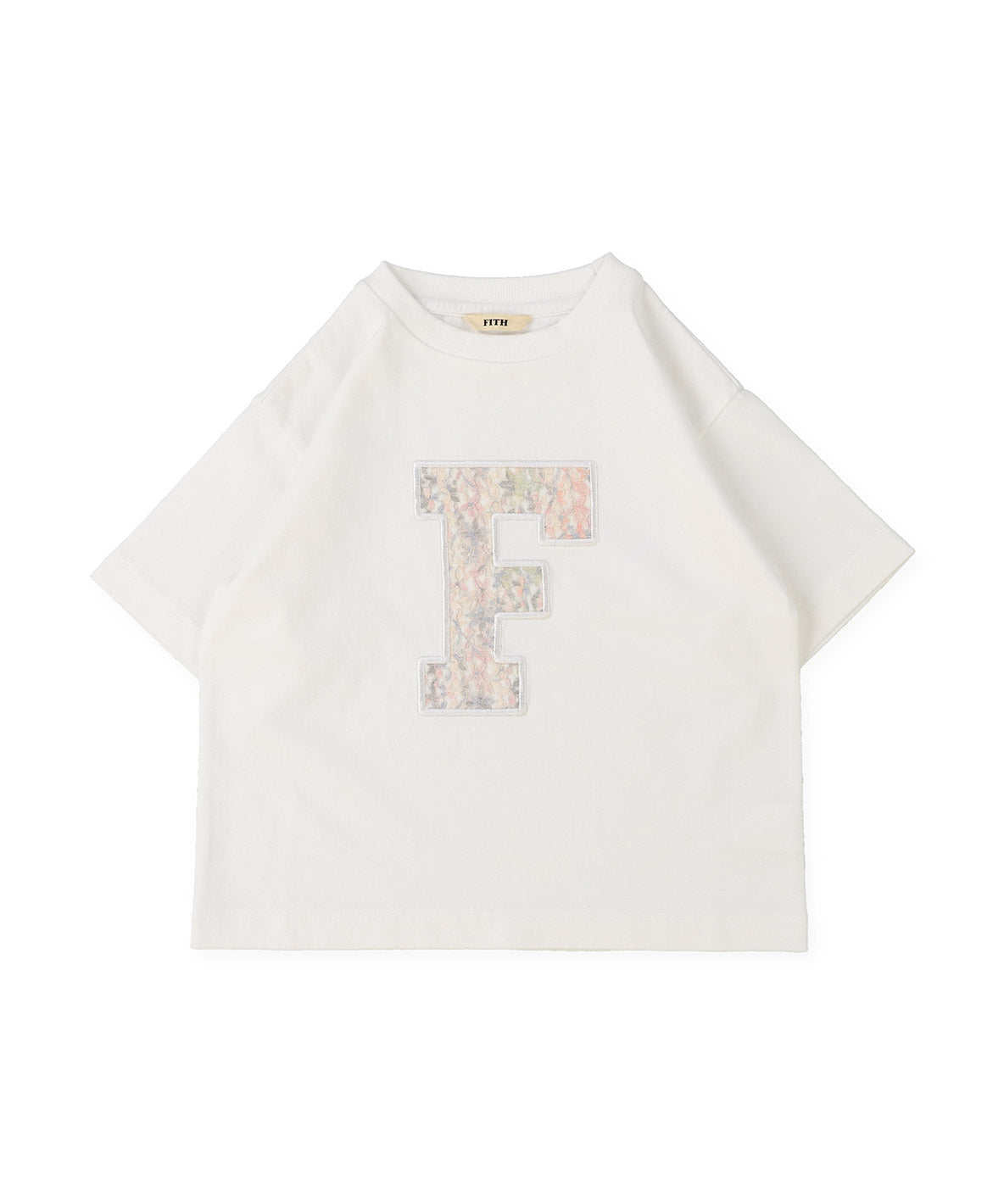 Smooth Cotton Jersey F Logo Tee