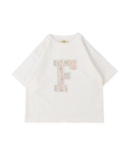 Smooth Cotton Jersey F Logo Tee