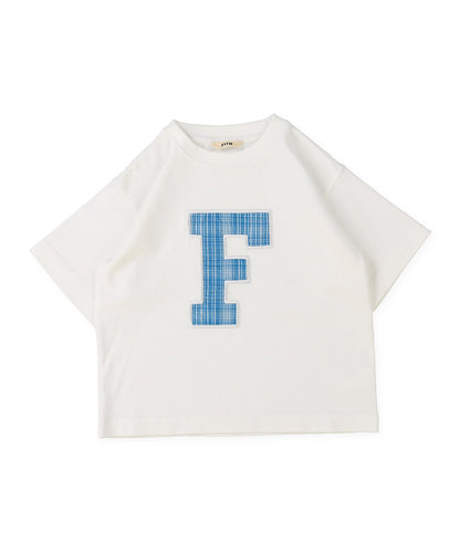 Smooth Cotton Jersey F Logo Tee
