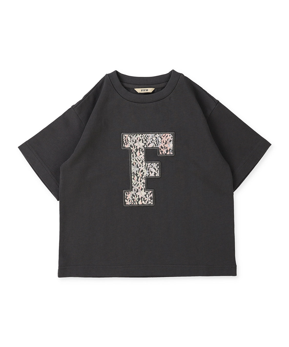 Smooth Cotton Jersey F Logo Tee