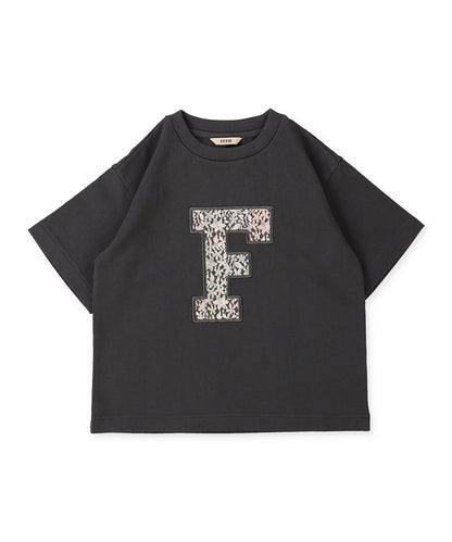 Smooth Cotton Jersey F Logo Tee