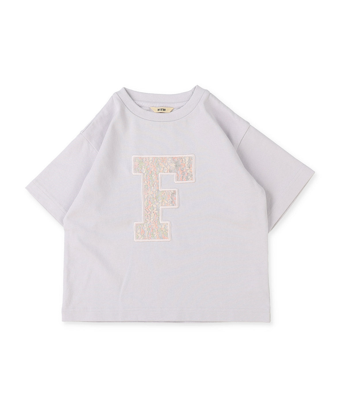 Smooth Cotton Jersey F Logo Tee