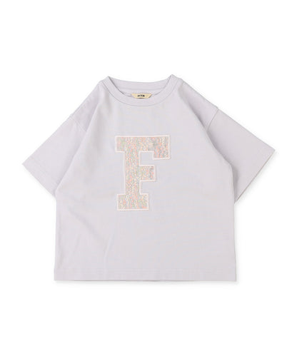 Smooth Cotton Jersey F Logo Tee