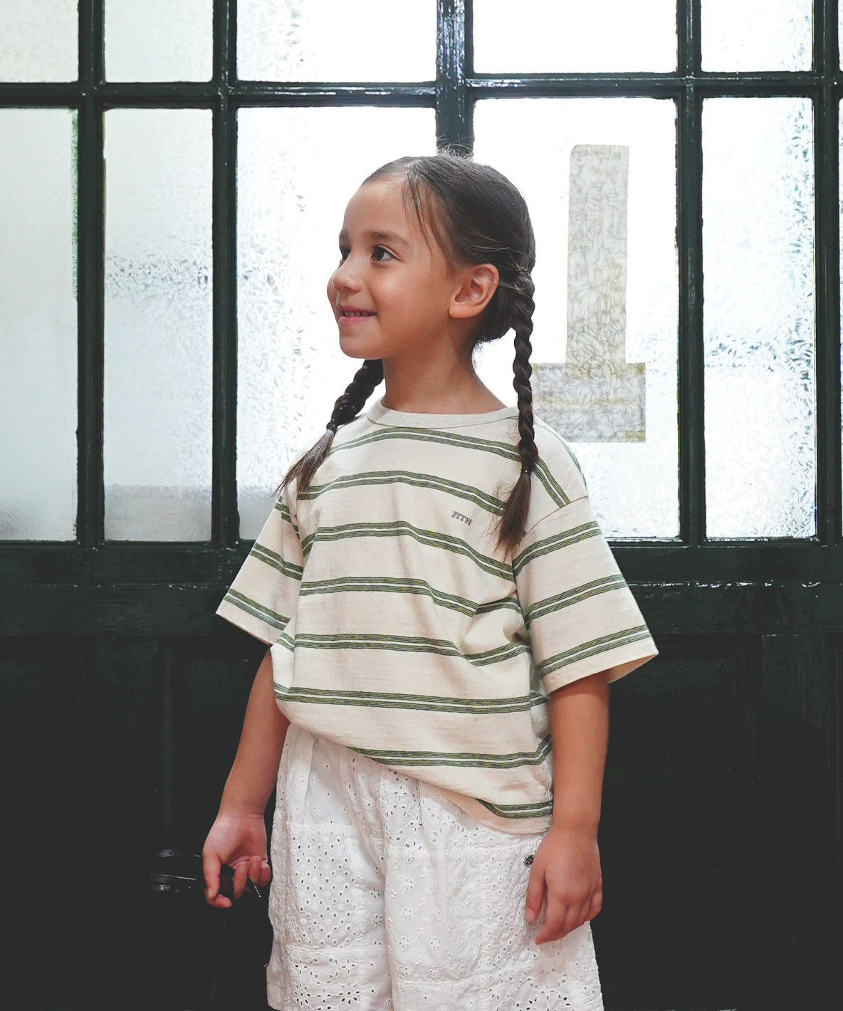 Recycled Cotton Striped Tee