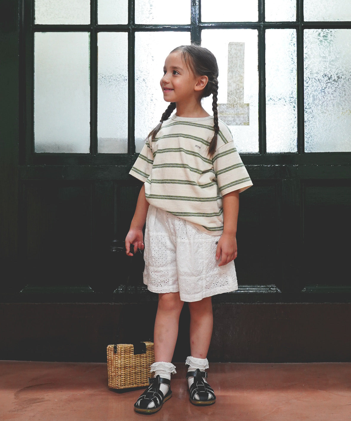 Recycled Cotton Striped Tee