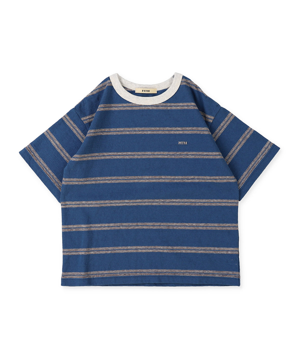 Recycled Cotton Striped Tee
