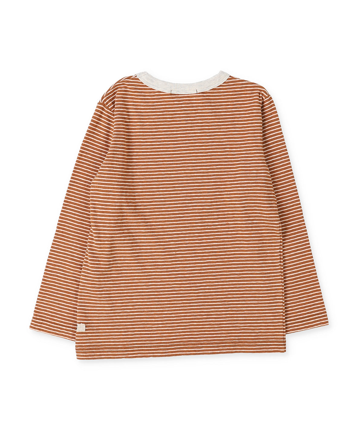 Recycled Cotton Striped L/S Tee