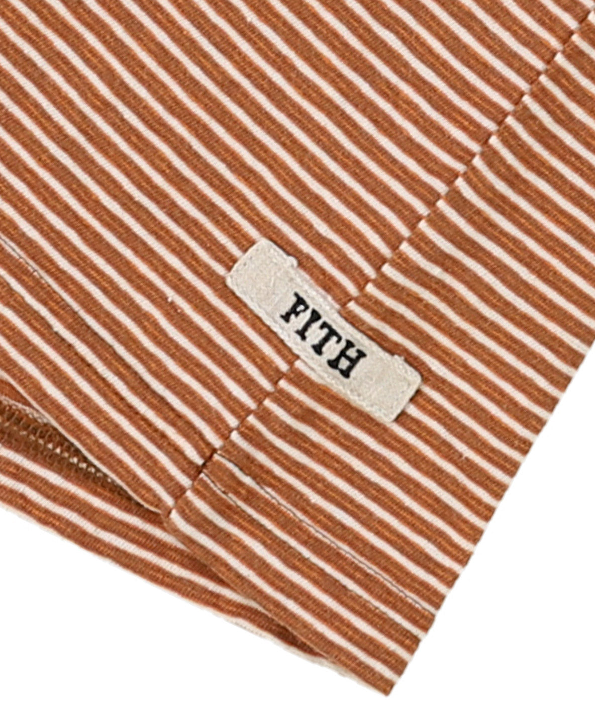 Recycled Cotton Striped L/S Tee