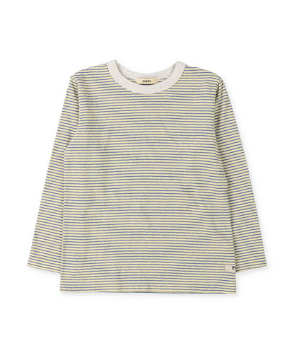 Recycled Cotton Striped L/S Tee