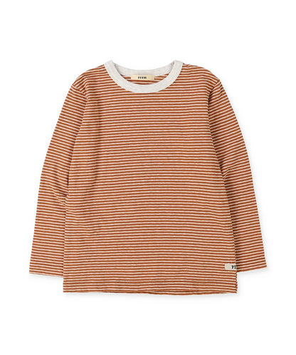 Recycled Cotton Striped L/S Tee