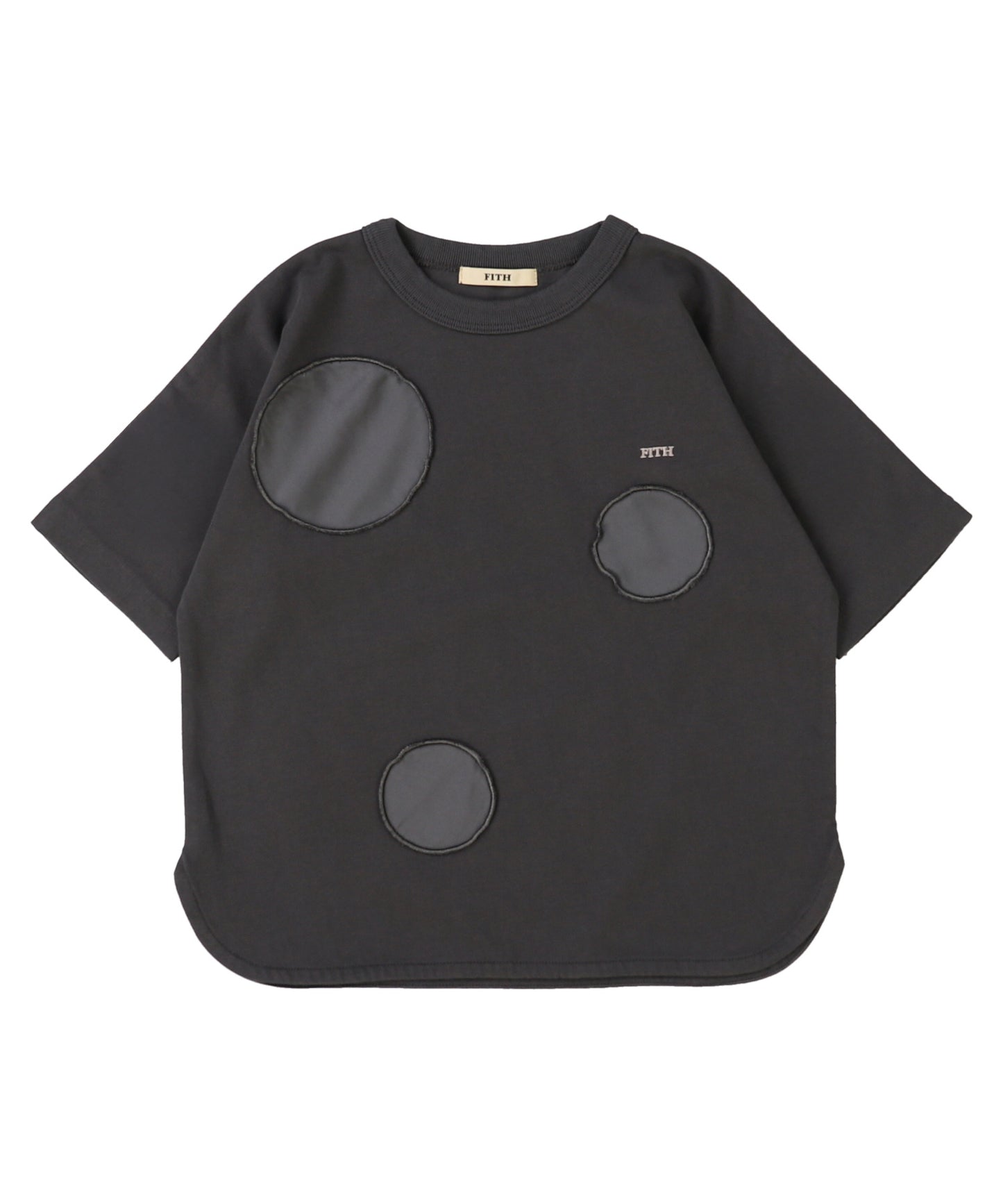 Smooth Cotton Jersey Dot Tee