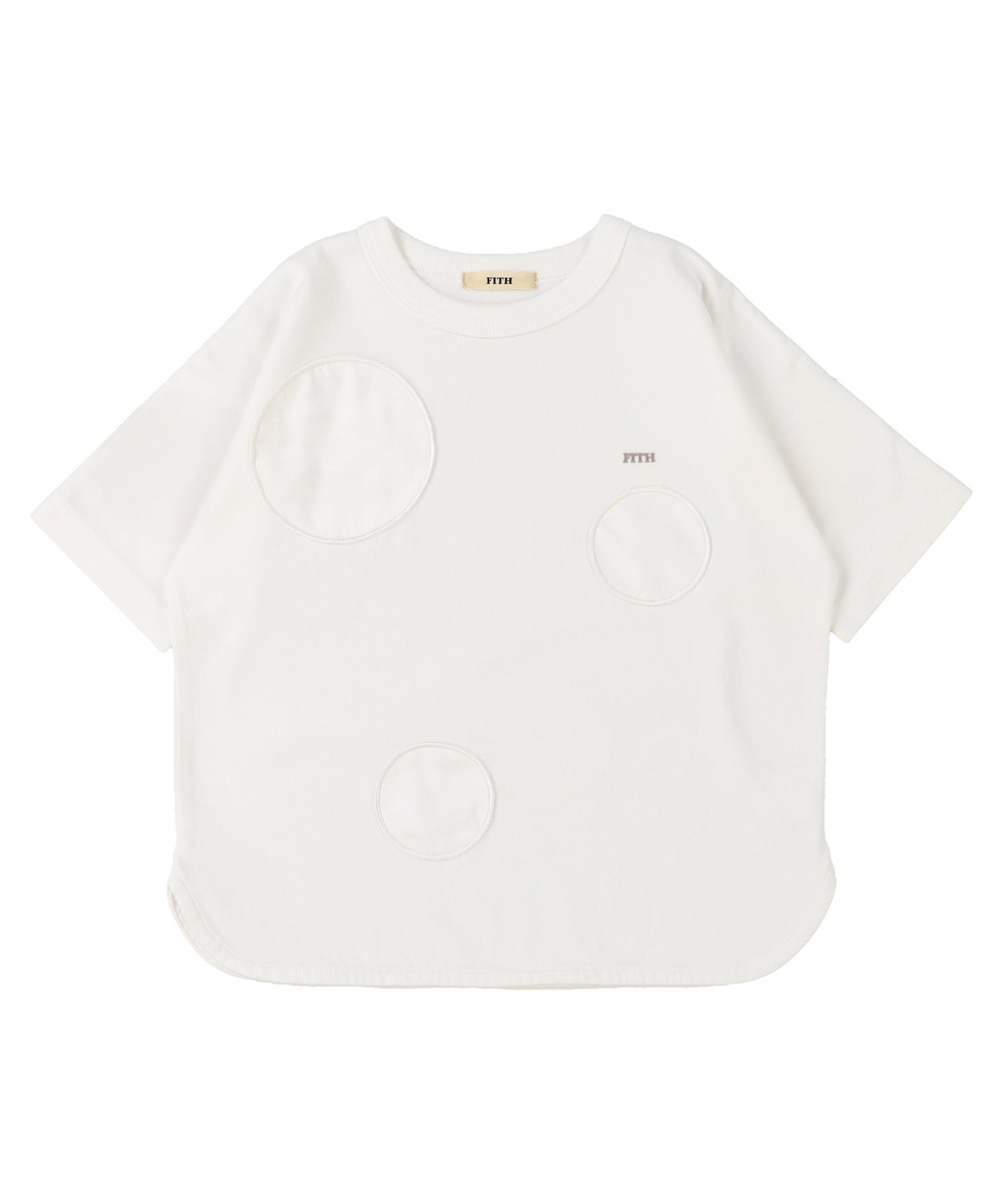 Smooth Cotton Jersey Dot Tee