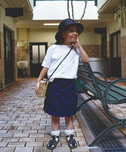 Smooth Cotton Jersey Dot Tee