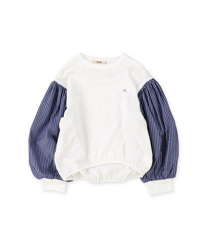 Ballooned Sleeve L/S Pullover