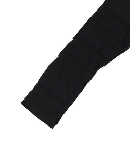 Scalloped Jacquard L/S Tee