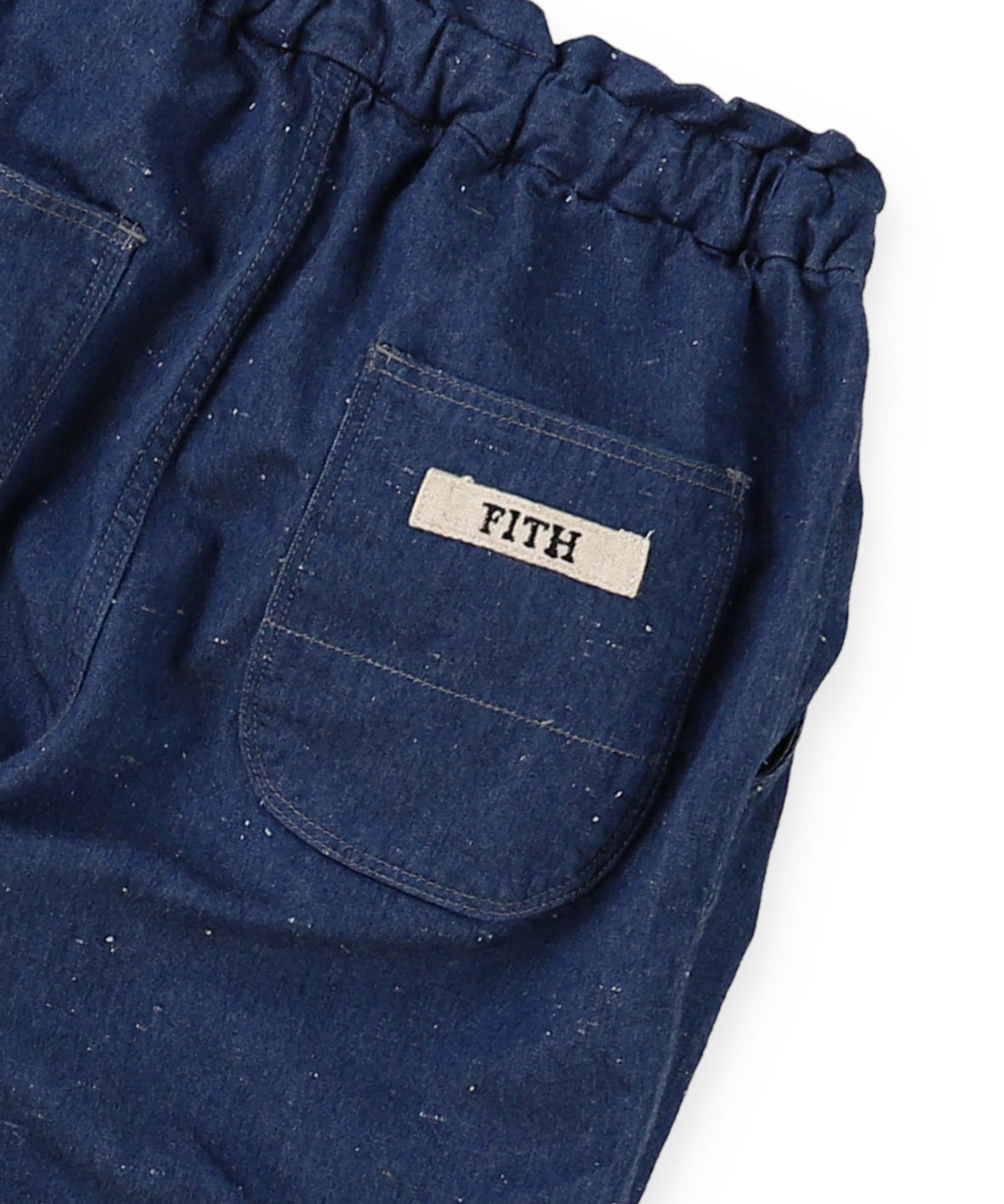 Nep Denim Long Pants