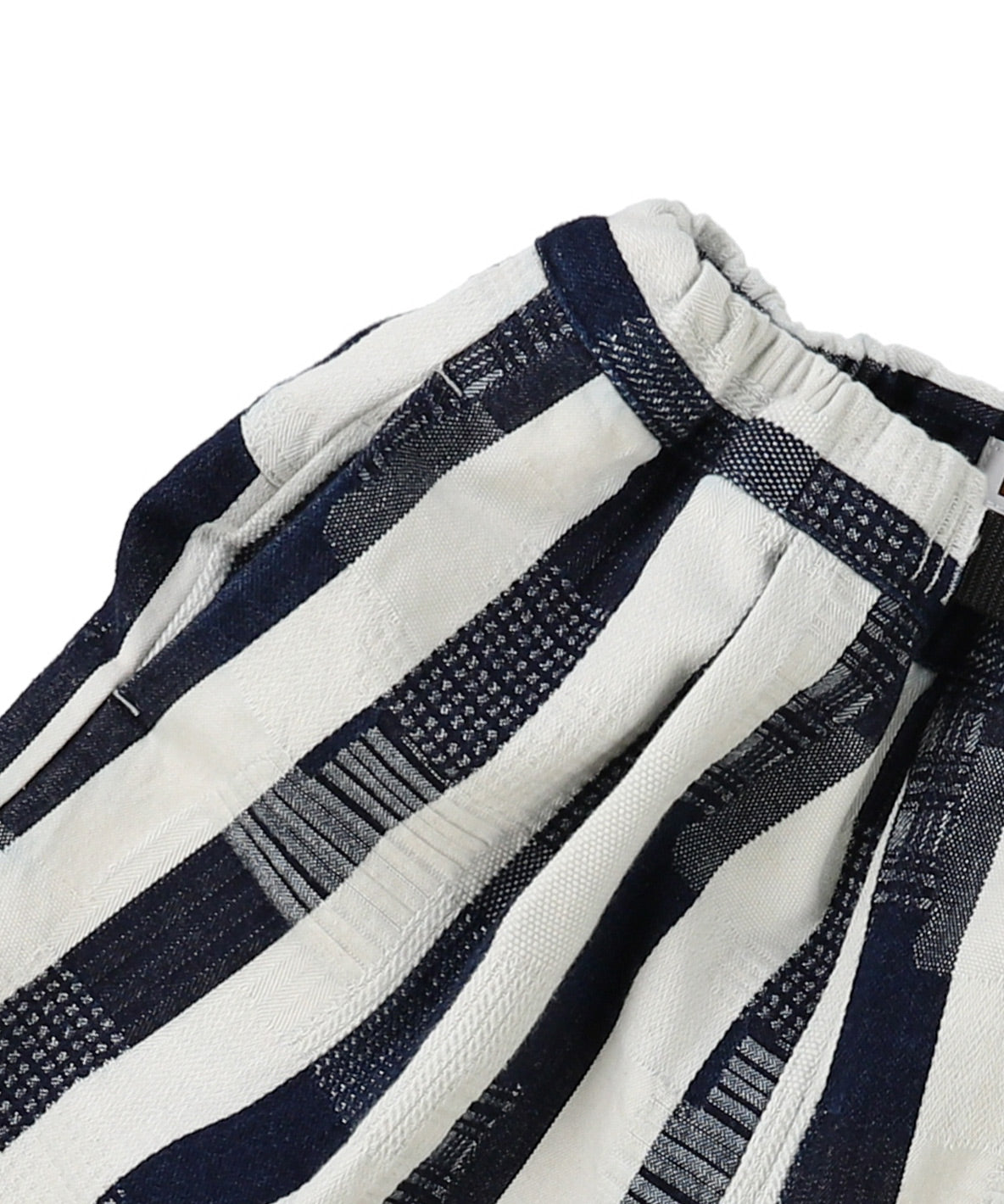 Striped Patchwork Shorts