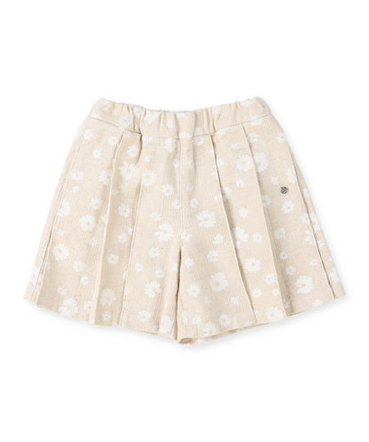 Floral Cotton Linen Cullottes