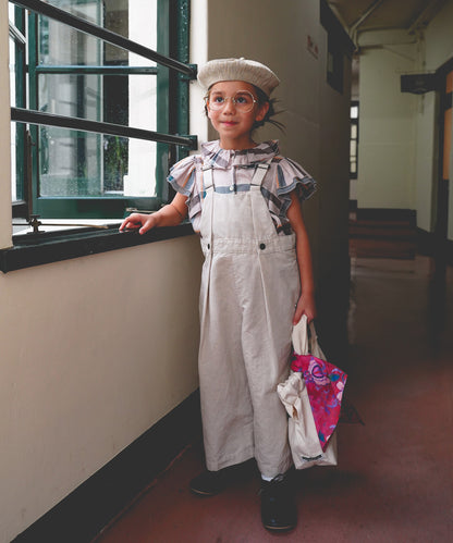 Cotton Linen Weather Cloth Salopettes