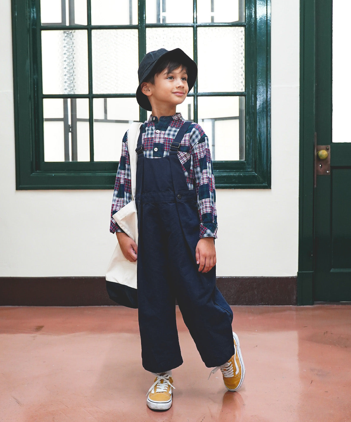 Cotton Linen Weather Cloth Salopettes – TRICO FIELD