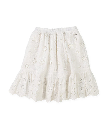 Cutwork Skirt