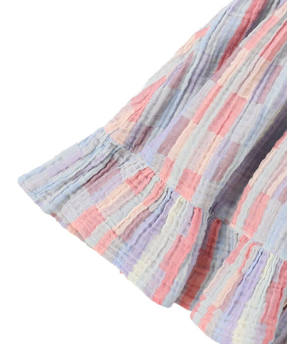 Baby Striped Double Cloth Frill Dress