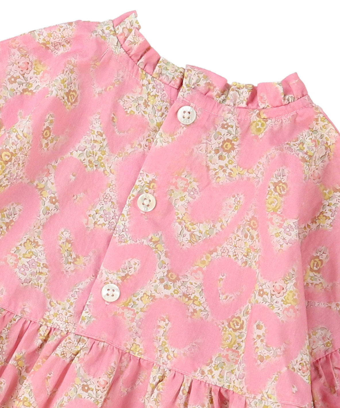 LIBERTY Ruffled Pullover